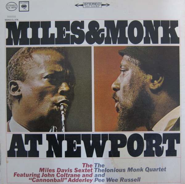 Miles & Monk At Newport cover