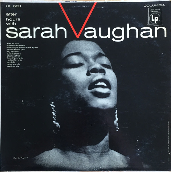 After Hours With Sarah Vaughan cover