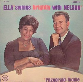 Ella Swings Brightly With Nelson cover