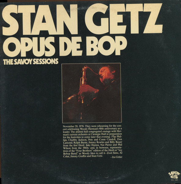 Opus De Bop cover