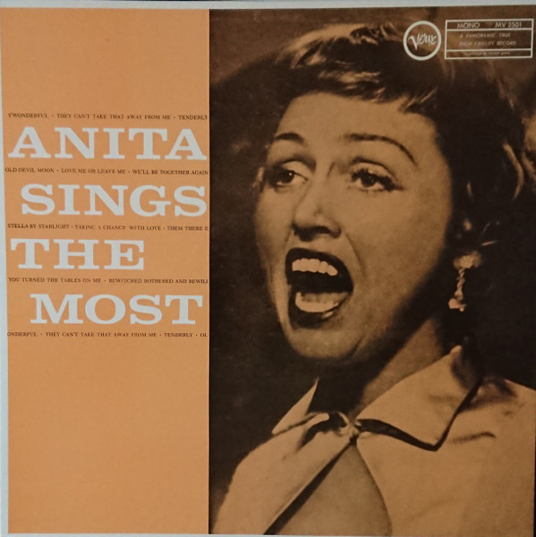 Anita Sings The Most cover