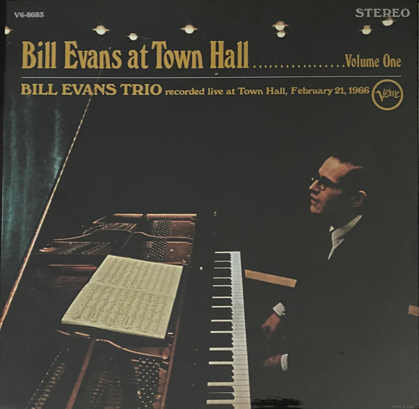 Bill Evans At Town Hall (Volume One) cover