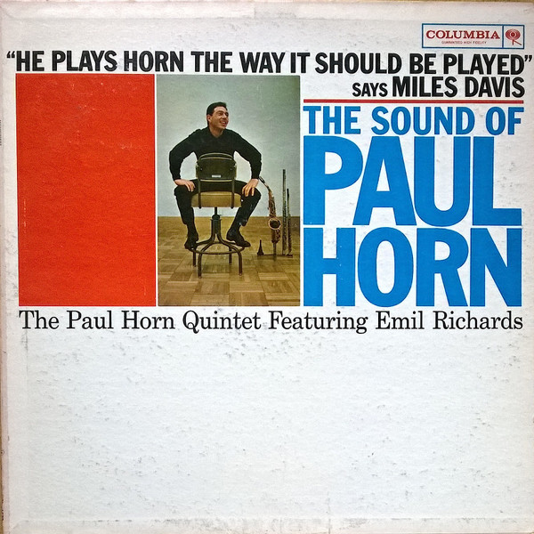 The Sound Of Paul Horn cover