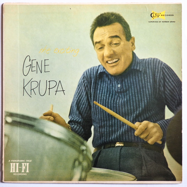 The Exciting Gene Krupa cover