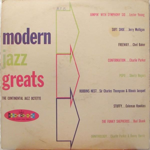 Modern Jazz Greats cover