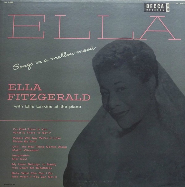 Ella - Songs In A Mellow Mood cover
