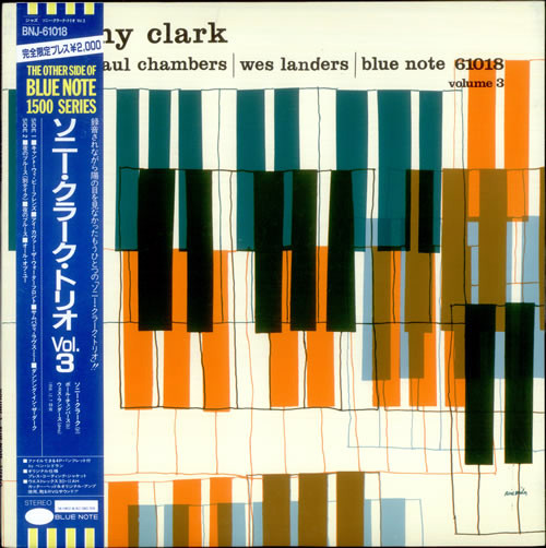 Sonny Clark Trio Volume 3 cover