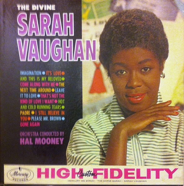 The Divine Sarah Vaughan cover