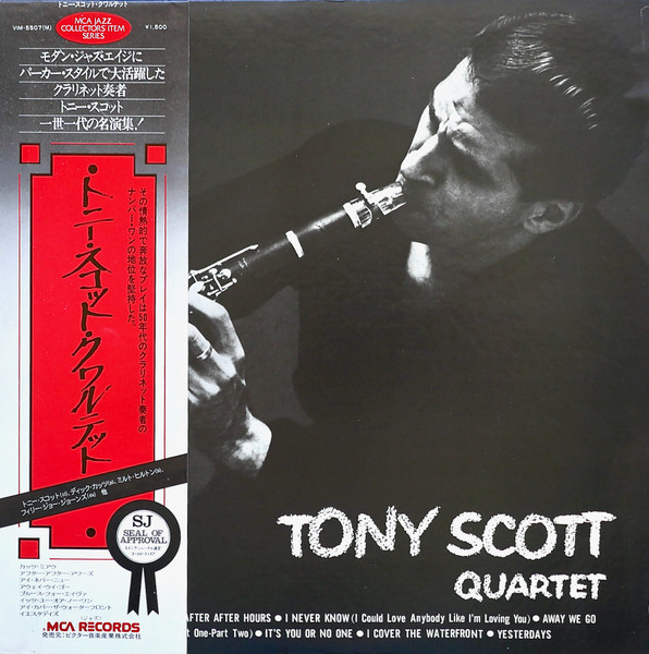 Tony Scott Quartet cover